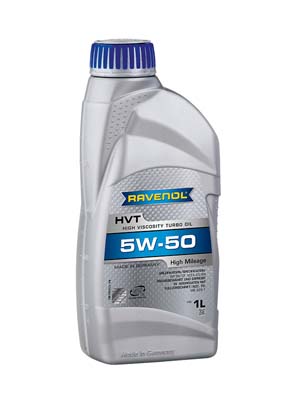 Моторное масло RAVENOL HVT High Viscosity Turbo Oil SAE 5W-50