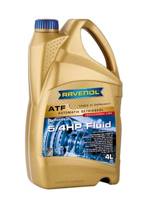 Трансмиссионное масло ravenol atf 5/4 hp (4л) new