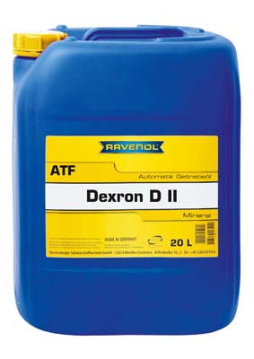 Трансмиссионное масло ravenol atf dexron dii (20л) new