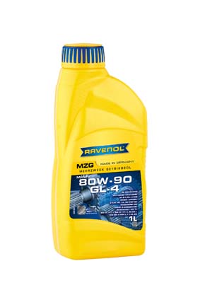 Трансмиссионное масло ravenol getriebeoel mzg sae 80w-90 gl-4 ( 1л) new