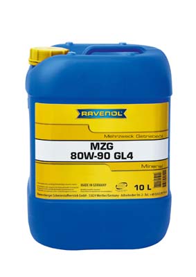 Трансмиссионное масло ravenol getriebeoel mzg sae 80w-90 gl-4 (10л) new